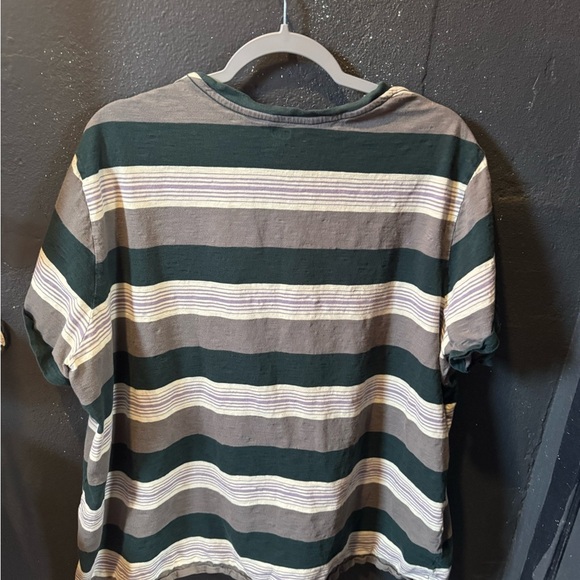 Levi's Green and Gray Striped Short Sleeve Tee Size 3XL - Picture 3 of 3